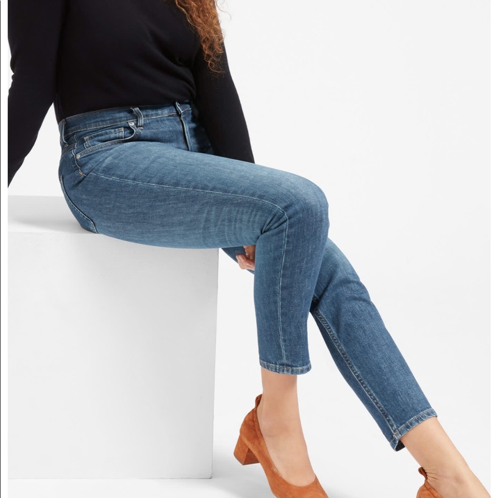 Everlane High Rise Skinny Jean Ankle size 27
